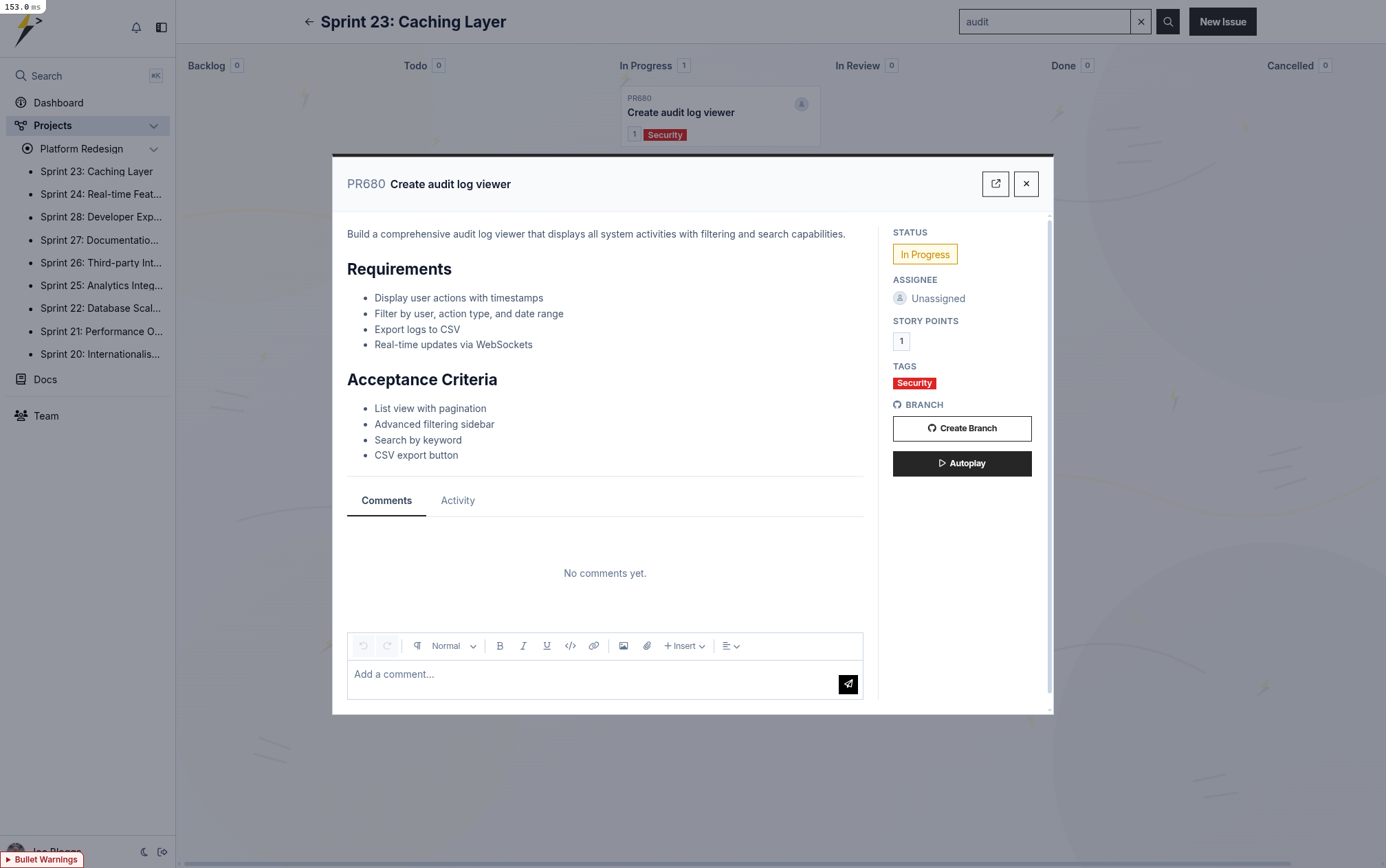 AI Autoplay - One-click ticket implementation